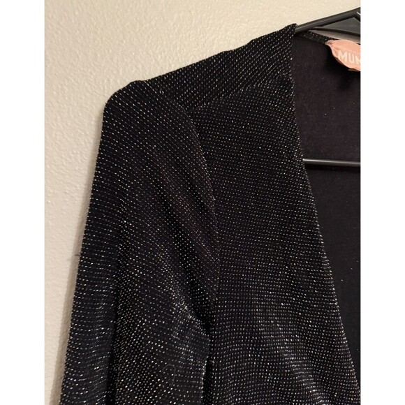 Show Me Your MuMu Martina Wrap Sequin Wide Leg Jumpsuit Sz S Bohochic neutral - Picture 4 of 9